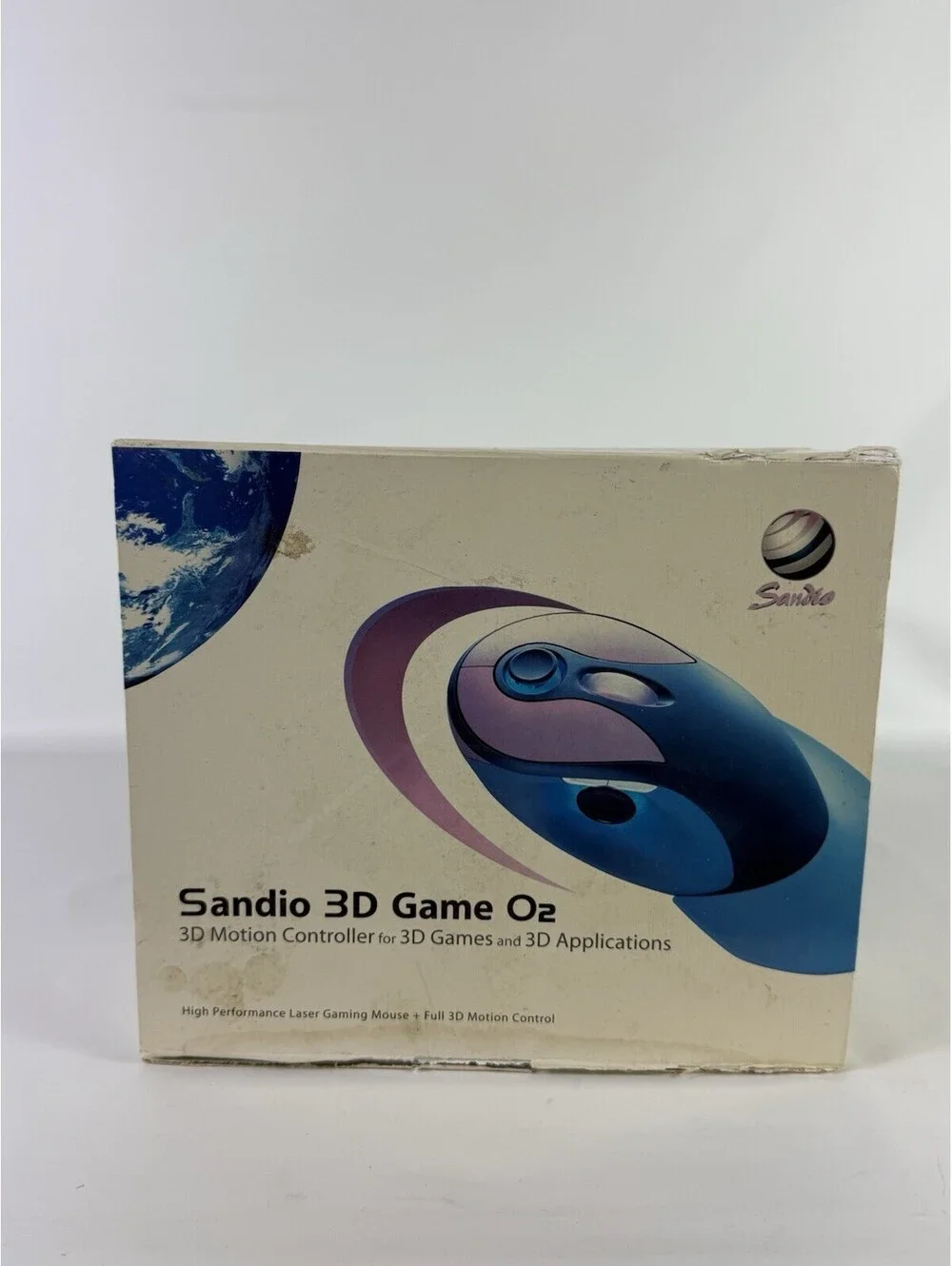 Sandio 3D Game O2 High Performance Laser Gaming Mouse NIB